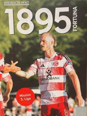 Fortuna Düsseldorf Saisonheft Rheinische Post 2026 27 neu 2027 Magazin 1895