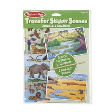 Melissa  Doug Transfer Sticker Scenes - Jungle and Savanna