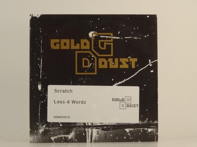 SCRATCH LOSS 4 WORDZ (H1) 5 Track Promo CD Single including Card Sleeve GOLD DUS
