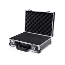 16in Aluminum Hard Case with DIY Customizable Foam Insert (16 x 11 x 5in Inte...