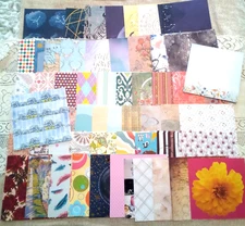 Card making/Junk Journal Supplies, 247 Pc. Papers,ephemera,trims,stickers etc