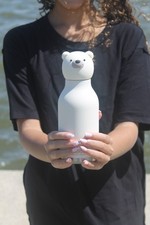 White Bear Asobu Bestie Kids Water Bottle, 16 oz