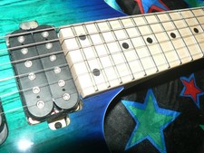 Superb Ibanez R470 Blue Moon Burst, Locking Trem, Repaired Hence Price