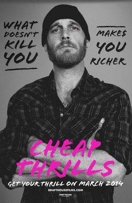 Cheap Thrills 2014 5 Filmplakat Kunstdruck Popkultur Illustration ClassicFilm