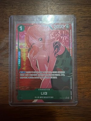 Nami EB02-017 R Alt Art Anime 25th Collection ONE PIECE Card Korean