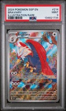 2024 Pokemon Ssp En-Surging Sparks #214 Braviary Illustration Rare PSA 9 on eBay
