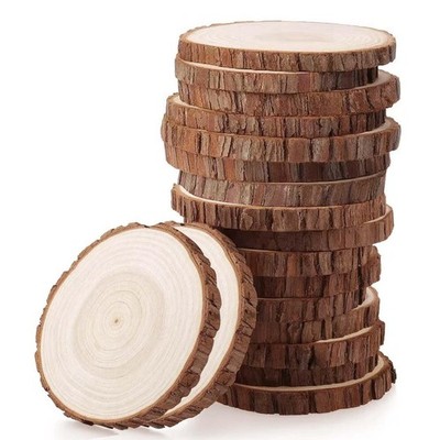 67 cm Holzschwalbe - Set mit 18 1 cm dicken Holzscheiben,...