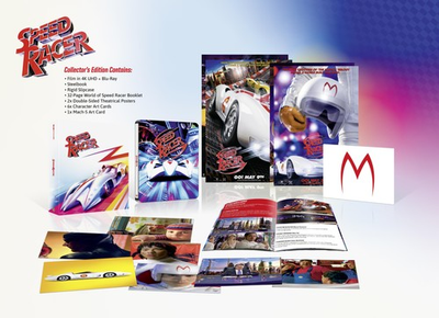 #ad Speed Racer Limited Collector#x27; 4K UHD Blu ray UK IMPORT PRESALE 05 18 2026 $91.93