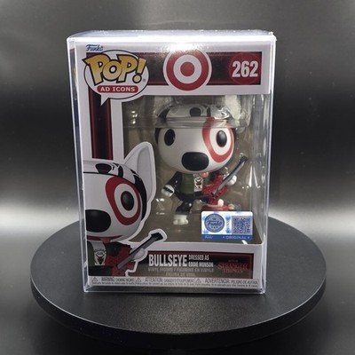 Funko Pop! Bulleyes Dressed as Eddie Munson#262 Target Exclusive W/Protector 