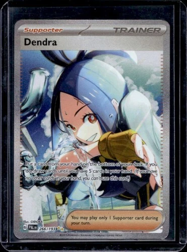 2023 Pokemon SV Paldea Evolved Dendra Special Illustration Rare #266/193