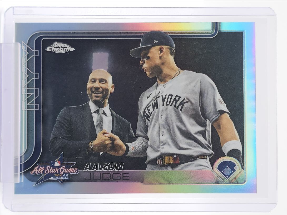 AARON JUDGE 2025 TOPPS CHROME UPDATE ALL-STAR GAME VARIATION Q4060