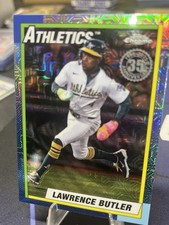 2025 Topps Series 2 - 1990 Topps Chrome Silver Pack Lawrence Butler #T90C106