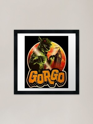 Gorgo (1961) Gerahmter Kunstdruck Gerahmtes Wandbild Poster Leinwanddruck Bild
