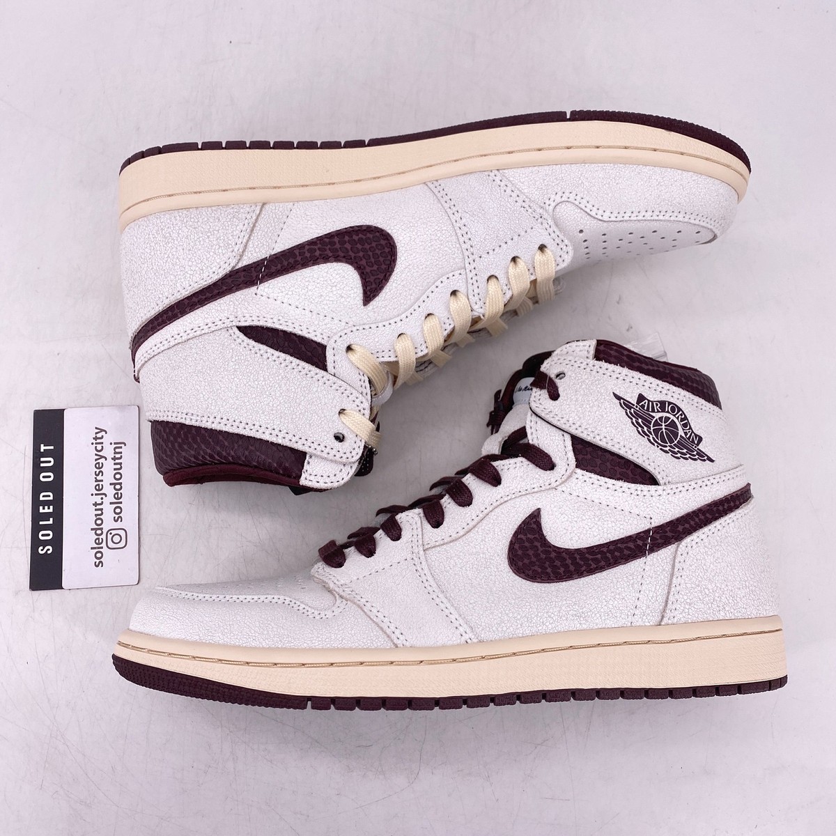 Size 9.5 - Jordan 1 OG x A Ma Maniere High Airness for sale online 