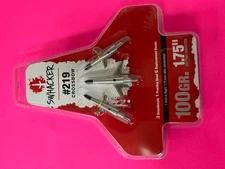 1 pack Swhacker 100 Grain mechanical Crossbow cross Bow Hunting Broadheads 1.75