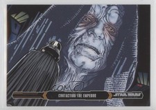 2015 Topps Star Wars Illustrated: The Empire Strikes Back Darth Vader #53 1m8