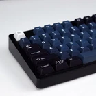 Blue Black Galaxy Cherry Profile GMK Copy Allover Dye-subbed Keycap Set