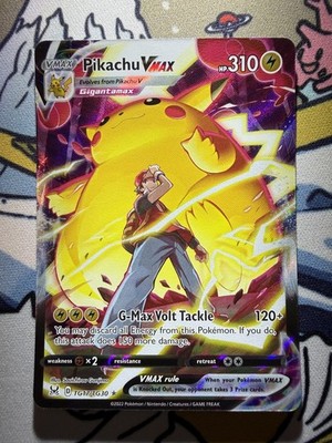 Pikachu VMAX TG17/TG30 Swsh11: Lost Origin Trainer Gallery Holo