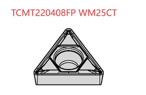 10 PCS  ORIGINAL  INSERTS   TCMT220408FP WM25CT - 第 1/4 張圖片