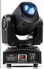 LED Moving Head Light 25W DJ Lights Stage Lighting 8 GOBO 8 Color DMX-512 Sound