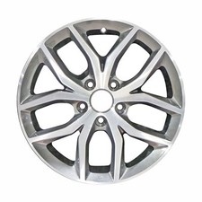 Oe Wheel Rim 17 5x114.3 Aluminum Metallic Machined Fits 2019-2022 Acura Ilx