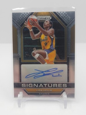 LISA LESLIE 2023 WNBA PRIZM AUTOGRAPH! LOS ANGELES SPARKS!
