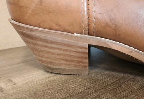 Rare Vtg 90s Acme Western 4607 Leather Cowboy Boots Mens 12 D Made USA Worn Once, $79.99 - Photo 4