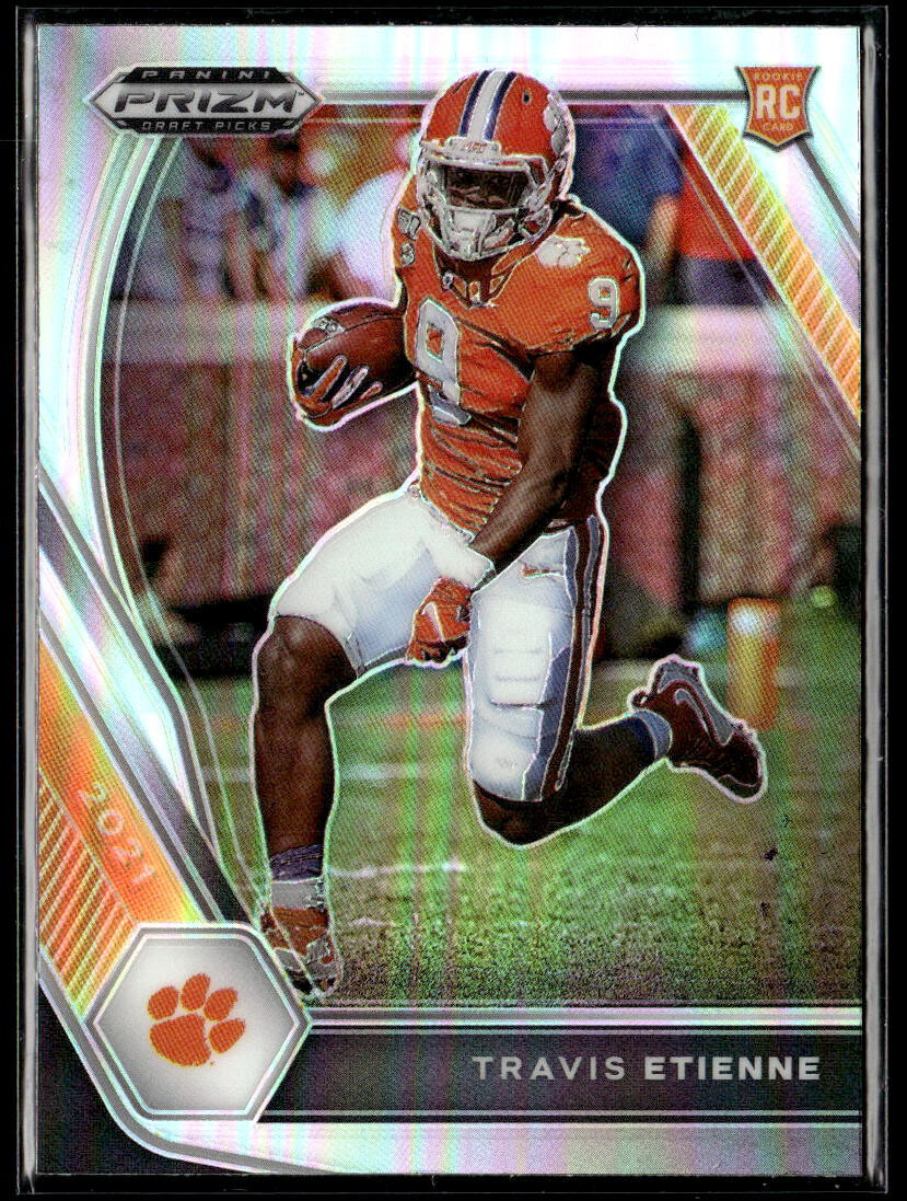 Travis Etienne #107 Silver Prizm RC 2021 Panini Prizm Draft Picks