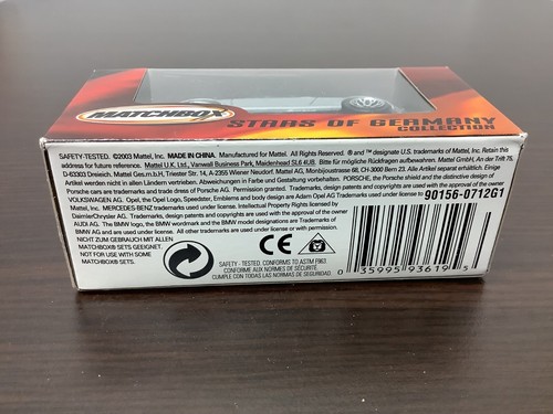 Matchbox 50th Collection Stars of Germany 2001+2003 U PICK! Free ship over $30 - Picture 35 of 51