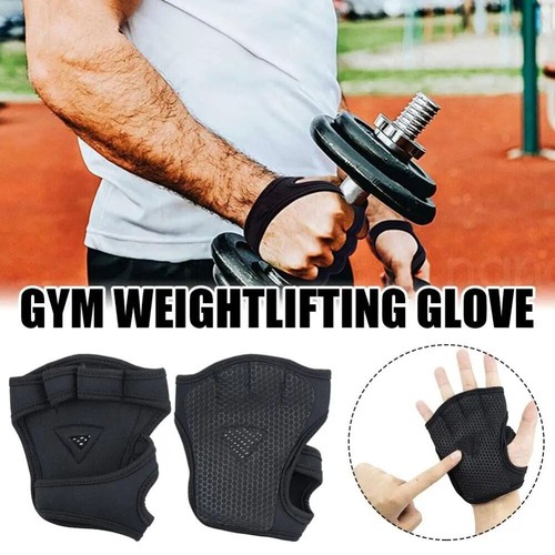 Robusto Guanti per sollevamento pesi Antiscivolo Polso da palestra, Fitness