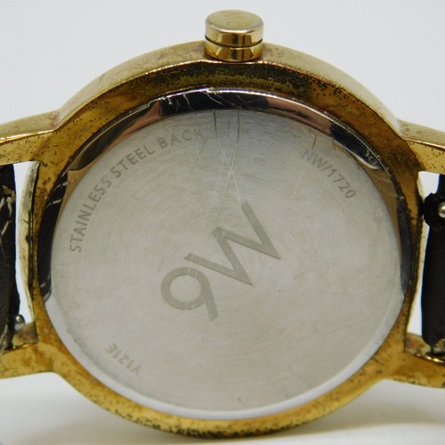 Nine West NW/1720 Genuine Leather Quartz Analog Women's Watch New Battery - Picture 6 of 10