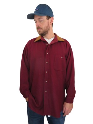 トップス 70s PENDLETON Elbow patch Wool shirt s-l400.jpg