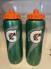 Gatorade 32 Oz Contour Squeeze Sport Water Bottle Workout Fitness 2 Pack