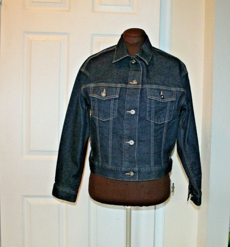 BLUE DENIM JACKET WOMEN SZ XS MINT | eBay