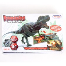 PREXTEX Plastic Toy Dinosaurs Figures Set of 12 w/ Booklet SEALED
