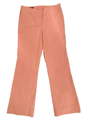ESCADA Dusty Rose Flat Front Wide Leg Button Detail Pants Trousers Women's Sz 36