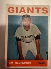 1964 Topps Baseball - Jim Davenport ( San Francisco Giants ) #82