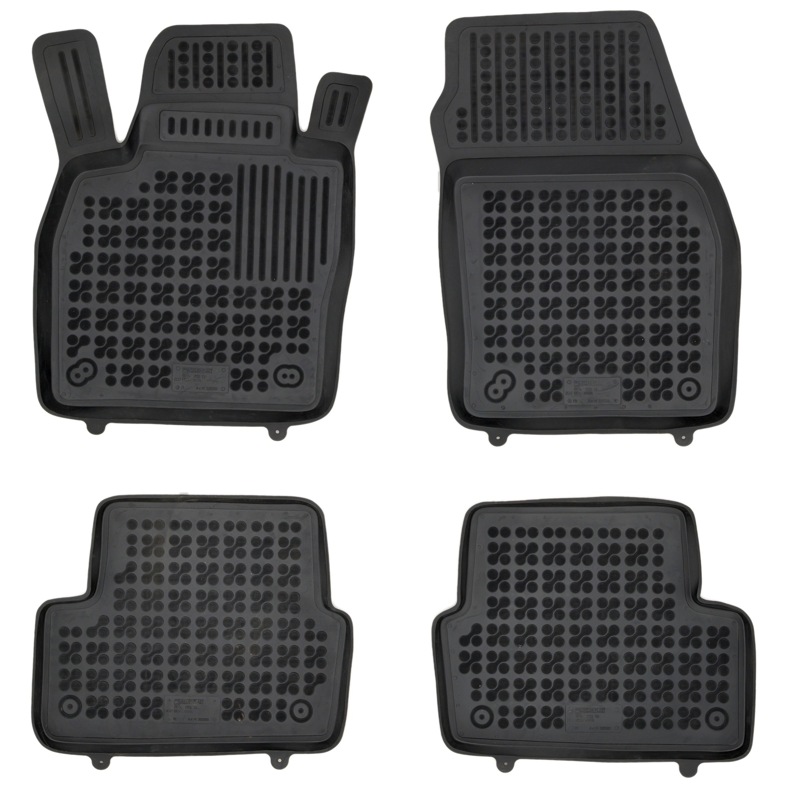 Tapis en caoutchouc de sol Rezaw-Plast premium haute résistance pour habitacle SEAT Arona