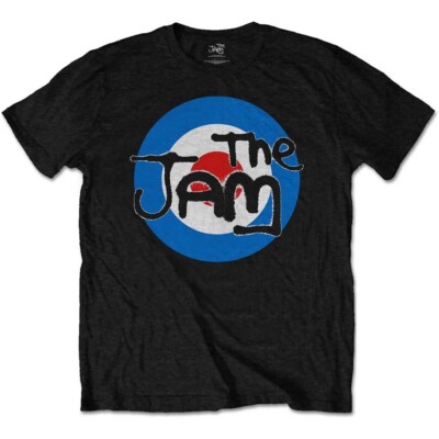 THE JAM - Target Logo T-Shirt OFFICIAL MERCHANDISE