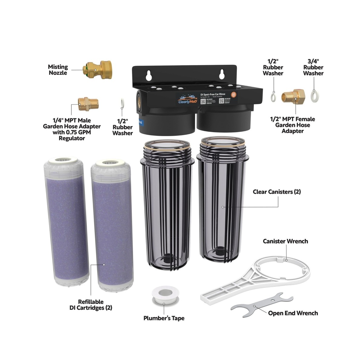 Deionized Spot-Free Car Wash Rinse System Unit, Spotless Water