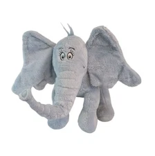 Kohls Cares Horton Hears A Who Elephant 10" Blue Plush Stuffed Animal Toy