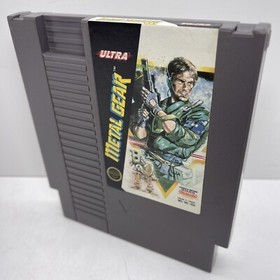 Metal Gear (Nintendo Entertainment System NES, 1988) Authentic Cartridge Tested