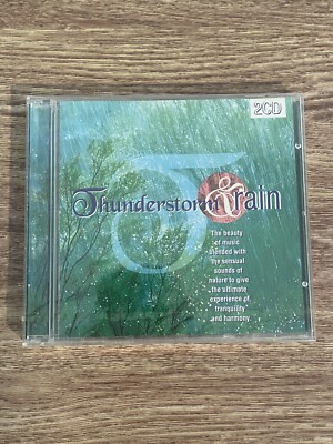 Thunderstorm & Rain 2 CD Ambient - Countdown Music 1998 Disky - New Sealed CD
