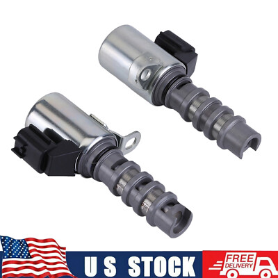2x Engine Variable Valve Timing Solenoid Left&Right For Nissan Infiniti