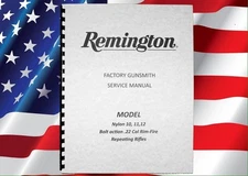 REMINGTON Model Nylon 10 & 11 & 12 Bolt Action Rifle SERVICE Owners Manual