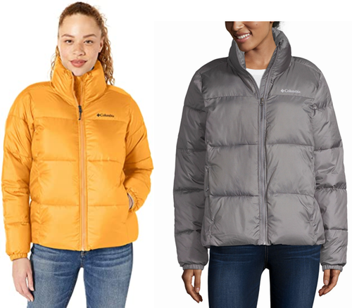 Water Resistant Winter Jacket Gray 