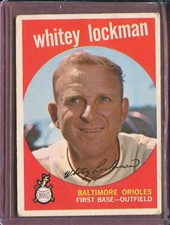 1959 Topps 411 Whitey Lockman VG #D189837