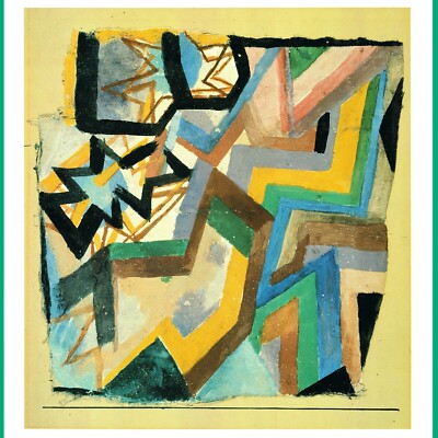 Paul Klee ポスター Paul Klee Exhibition Poster, Scarecrow by Alfons Niex in