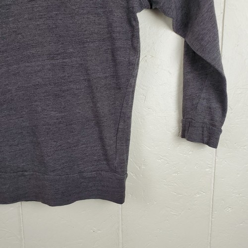 Vans X Junk Food Shirt Womens Large Gray Scoop Neck Long Sleeve Graphic Stretch - Picture 13 of 15