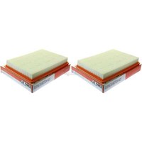 2X Mahle / Knecht Lx 1662 Luftfilter Filter Air